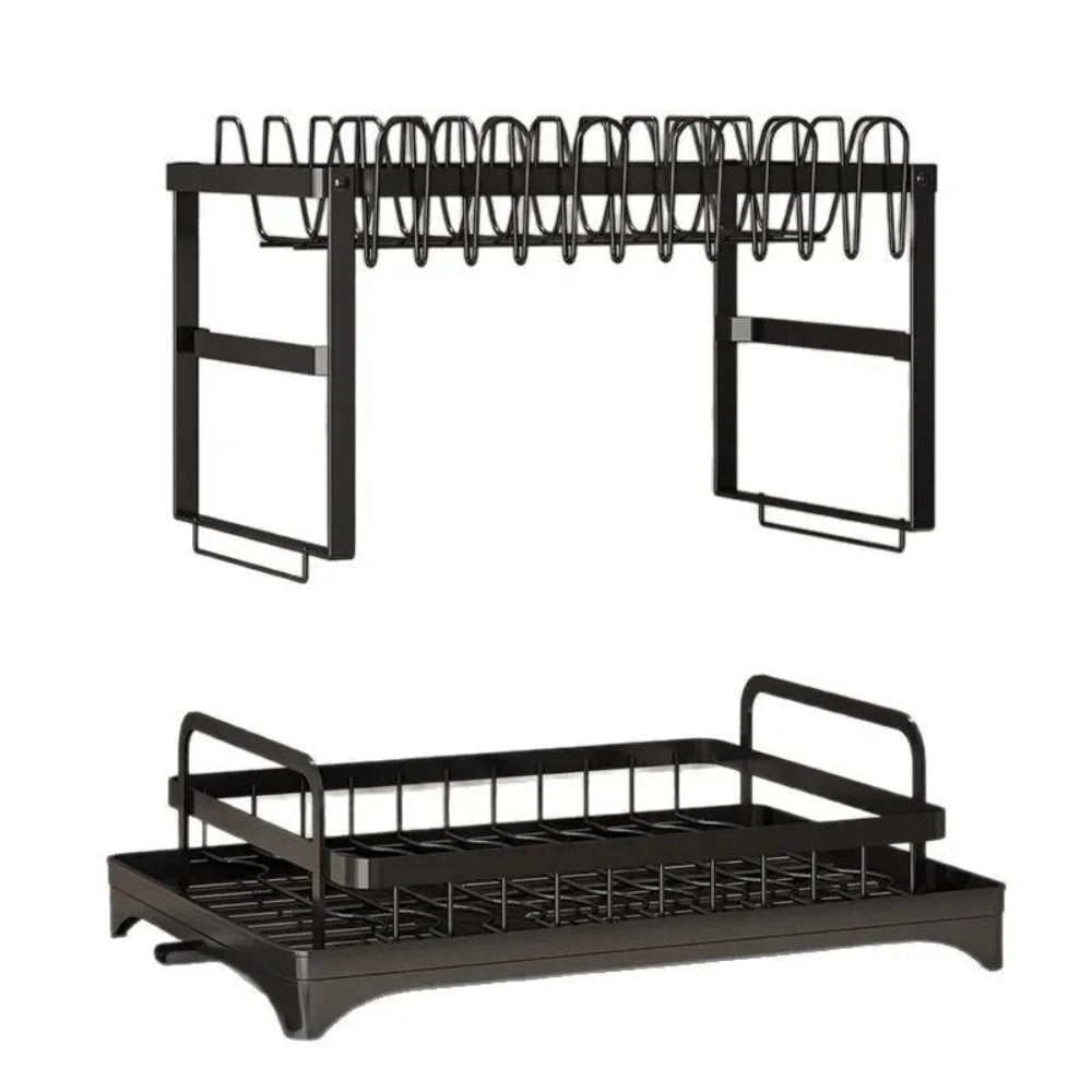 Kitchen Shelf Dishes and Dishes Storage Rack Drain Rack Household Multifunctional Bowl Rack Dish and Chopsticks Storage Rack
