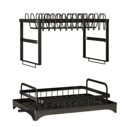 Kitchen Shelf Dishes and Dishes Storage Rack Drain Rack Household Multifunctional Bowl Rack Dish and Chopsticks Storage Rack