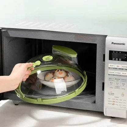 Microwave Splash Heating Cover High Temperature Resistant Water Injection and Splash-Proof Kitchen Utensils Kitchen Organizers
