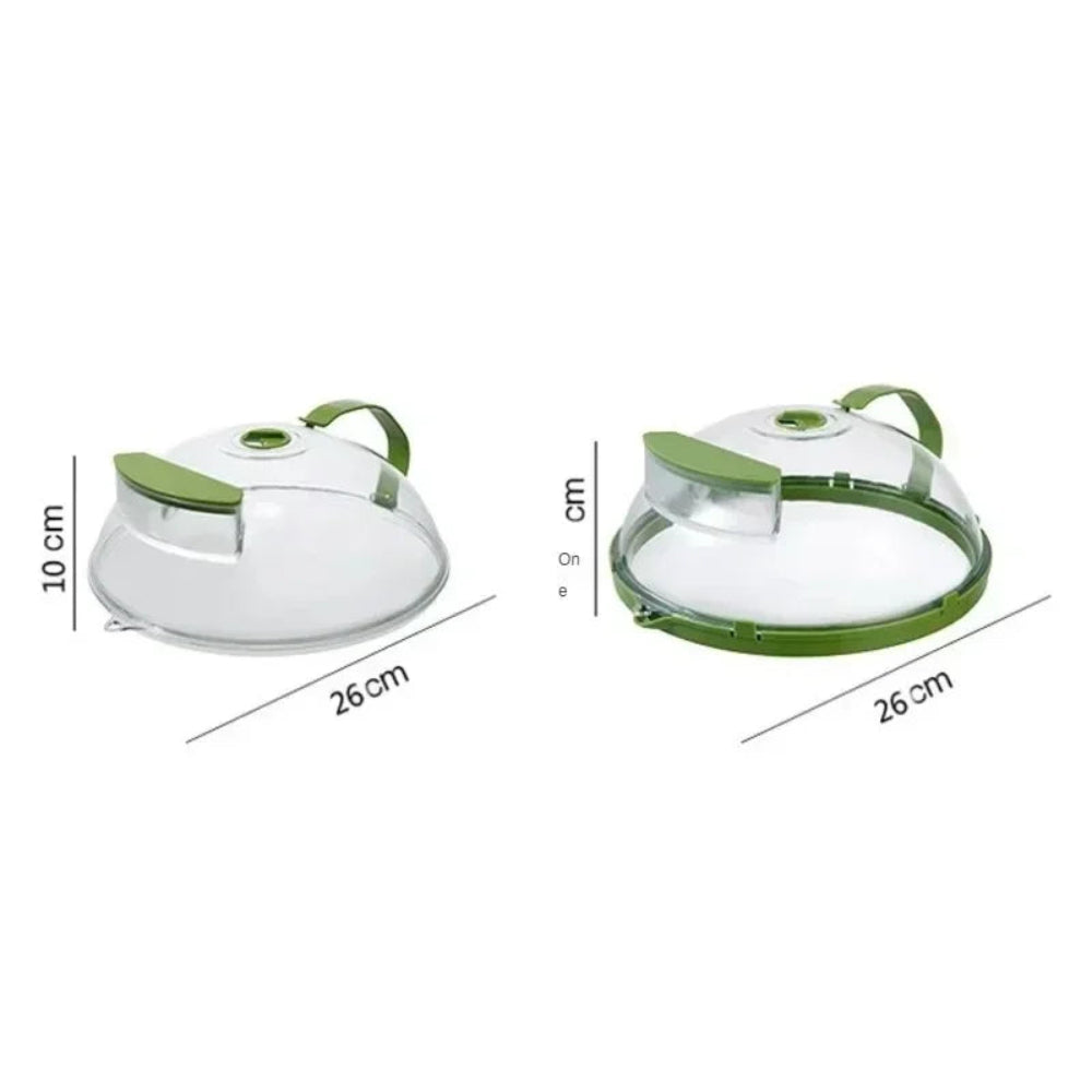 Microwave Splash Heating Cover High Temperature Resistant Water Injection and Splash-Proof Kitchen Utensils Kitchen Organizers