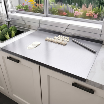Stainless Steel Double-Sided Cutting Board